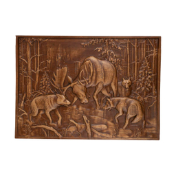 تابلو منبت کاری مدل گوزن