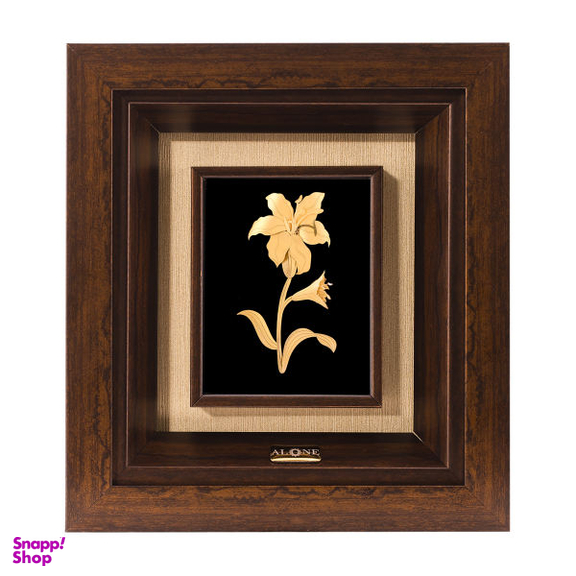 تابلو طلاکوب الون طرح گل شماره 1