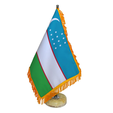 پرچم رومیزی مدل ازبکستان کد 5208