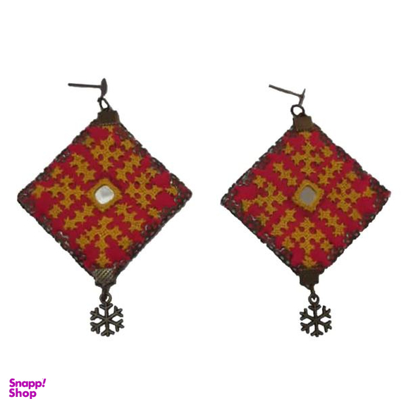 گوشواره سوزن دوزی کد B25