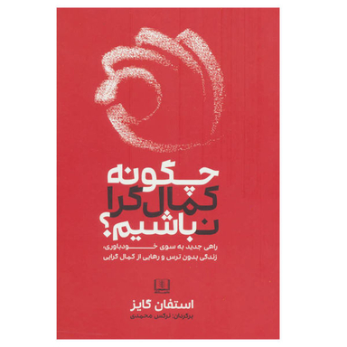 کتاب چگونه کمال گرا نباشیم اثر استفان گایز نشر شمشاد
