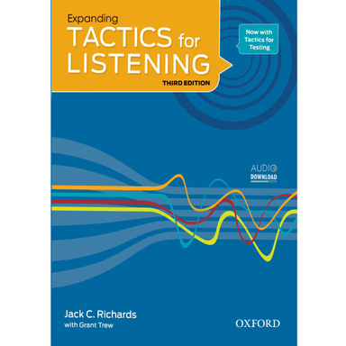 کتاب Expanding Tactics For Listening اثر Jack C.Richards and Grant Trew نشر هدف نوین
