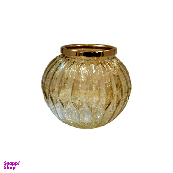 گلدان شیشه ای مدل توپی خورشیدی