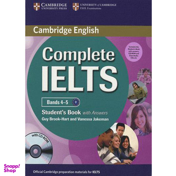 کتاب (Cambridge English Complete IELTS B1(4-5 اثر Guy Brook-Hart and Vanessa Jakeman انتشارات کمبریج