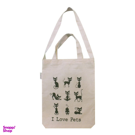 ساک خرید تیج سان مدل I Love Pets