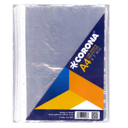 کاور کاغذ A4 کرونا مدل CO-007 بسته 100 عددی