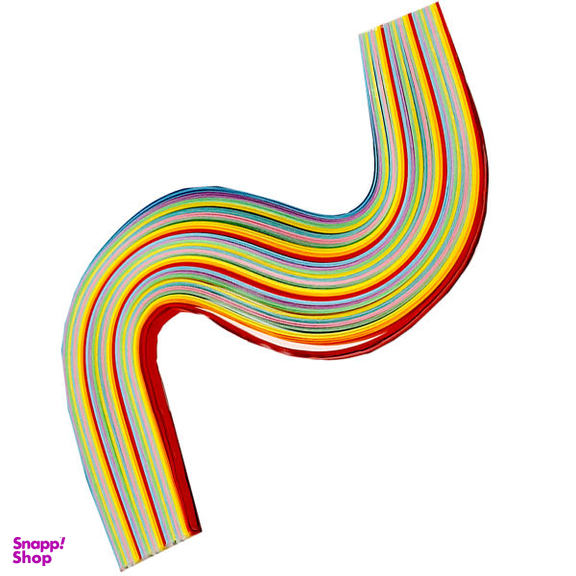 نوار ملیله کاغذی مدل 10c کد 21 بسته 300 عددی