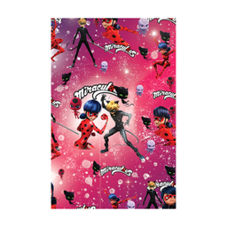 کاغذ کادو مدل دختر کفشدوزکی بسته 5 عددی