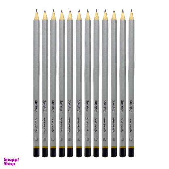 مداد استایلیش کد 12HB بسته 12 عددی