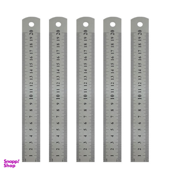 خط کش 20 سانتی متری کد 882 بسته 5 عددی