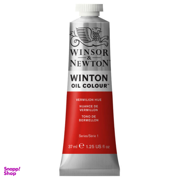 رنگ روغن وینزور اند نیوتون مدل VERMILION HUE 42 حجم 37 میلی لیتر