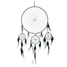 آویز دریم کچر مدل گل هندسی کد 5