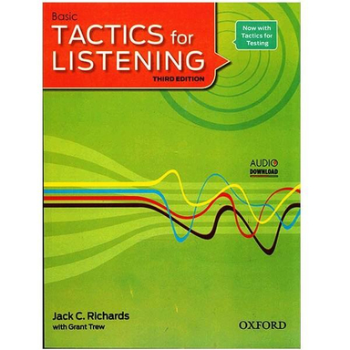 کتاب زبان Basic Tactics For Listening Third Edition اثر Jack C. Richards