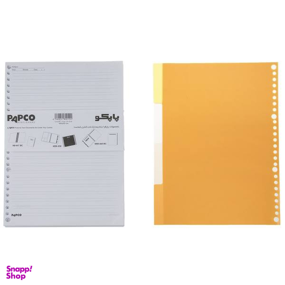 کاغذ کلاسور پاپکو (Papco) بسته 100 عددی
