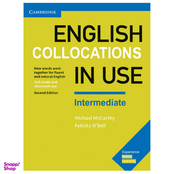 کتاب English collocation in use intermediate اثر Felicity O Dell and Michael Mccarthy انتشارات کمبریج