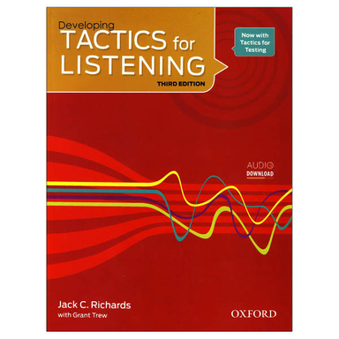 کتاب Developing Tactics For Listening اثر jack c.richards نشر زبان مهر