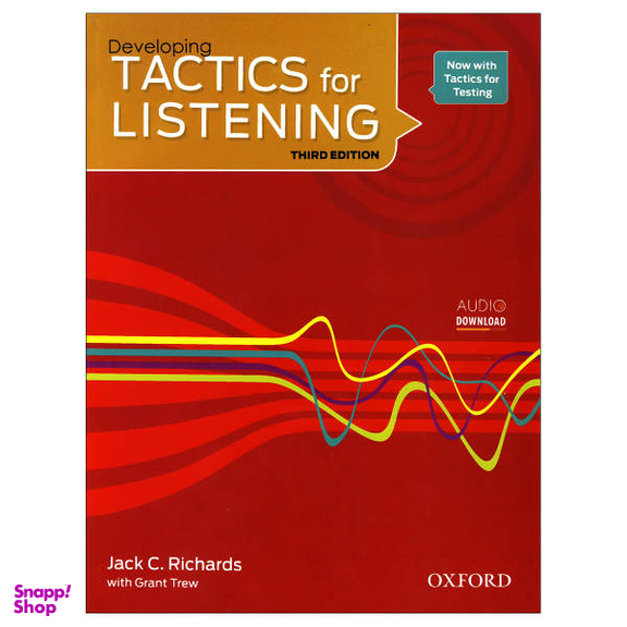 کتاب Developing Tactics For Listening اثر jack c.richards نشر زبان مهر