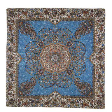 رومیزی ترمه ابریشمی مدل افشار کد BU1-1