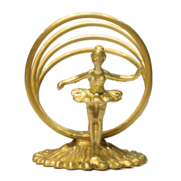 جا دستمالی برنجی مدل عروسکی