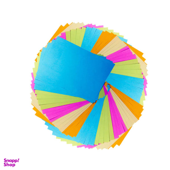 کاغذ رنگی A4 کپی مکس مدل S004 بسته 200 عددی