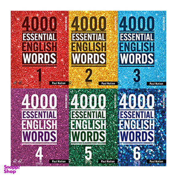 کتاب 4000Essential English Words 2nd اثر Paul Nation نشر هدف نوین 6 جلدی