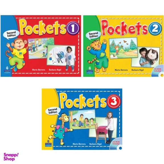 کتاب Pockets اثر Barbara Hojel انتشارات پرسون 3 جلدی