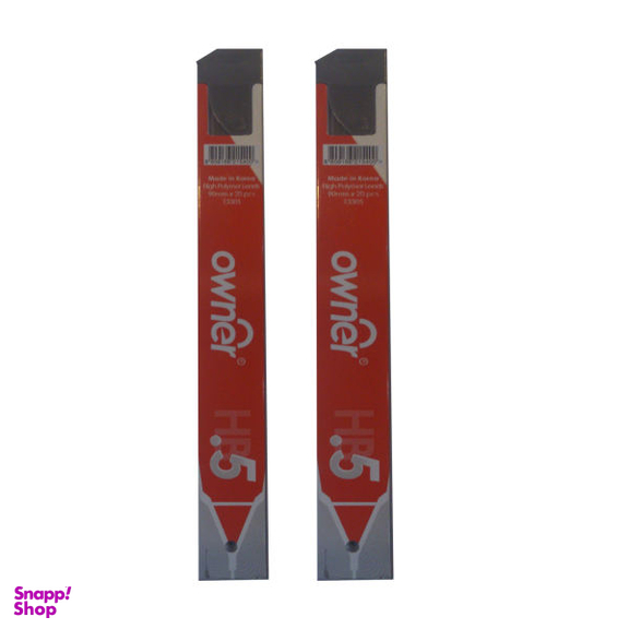 نوک مداد نوکی 0.7 میلی متری اونر مدل Hi-Polymer بسته 2 عددی