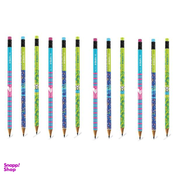 مداد مشکی استورم مدل Awesome Temper کد HL-807 مجموعه 12 عددی