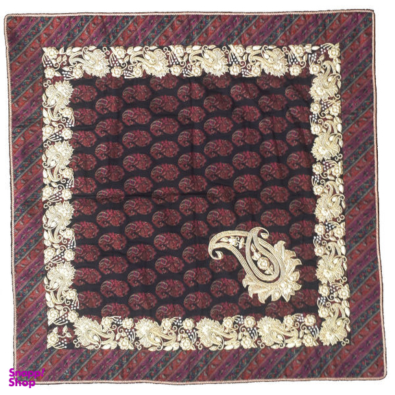 رومیزی سرمه دوزی مدل گل