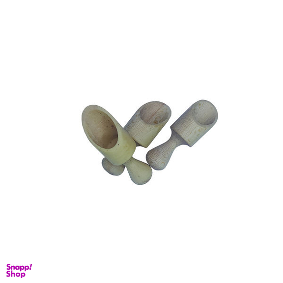 پیمانه ادویه چوبی مدل ویرا مجموعه 3 عددی