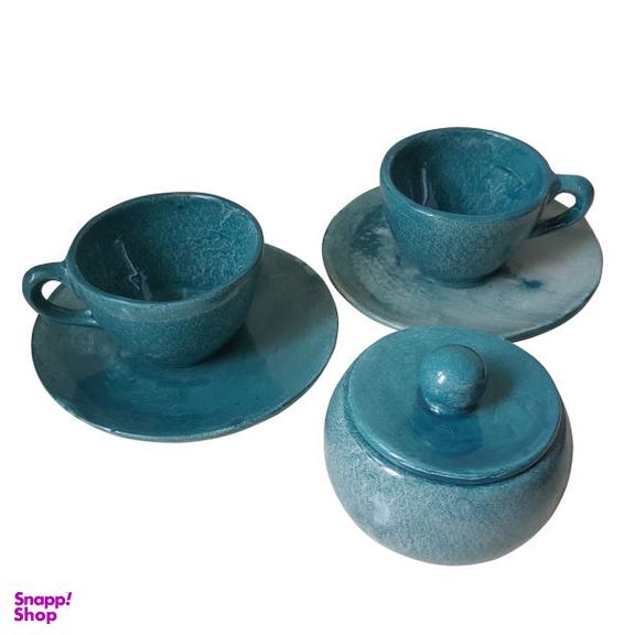 ست 5 تکه چایخوری سرامیکی کد F23