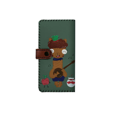 کیف پول چرمی ترمه طراحان ایده مدل بنددار کد mkj028