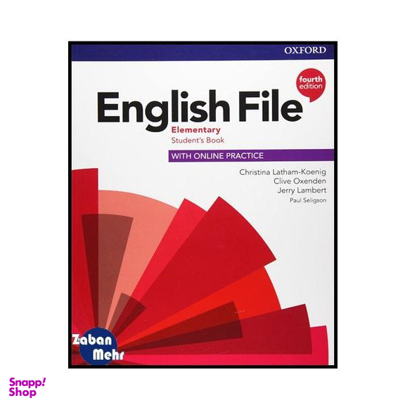 کتاب English File Elementary Fourth Edition اثر جمعی از نویسندگان انتشارات زبان مهر