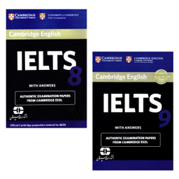 کتاب Cambridge English IELTS اثر جمعی از نویسندگان نشر سپاهان جلد 8 و 9