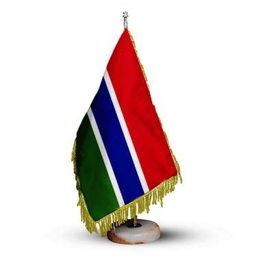 پرچم رومیزی مدل گامبیا