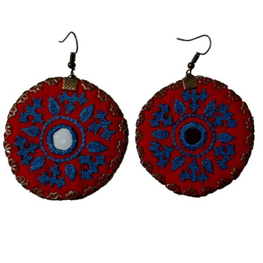 گوشواره سوزن دوزی کد B63