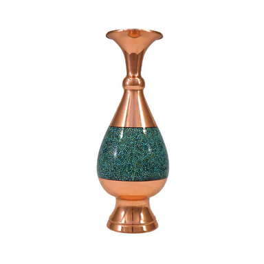گلدان فیروزه کوبی مدل صراحی کد 25