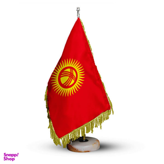 پرچم رومیزی مدل قرقیزستان