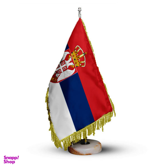 پرچم رومیزی مدل صربستان