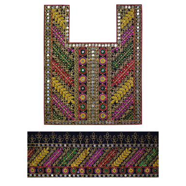 پارچه سوزن دوزی مدل MIROR-01 مجموعه 2 عددی