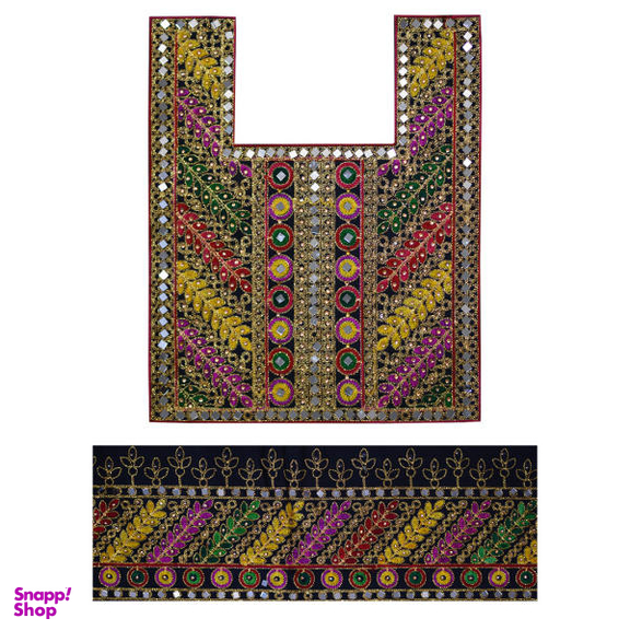 پارچه سوزن دوزی مدل MIROR-01 مجموعه 2 عددی