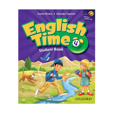کتاب english time 4 اثر Susan Rivers & Setsuko Toyama انتشارات Oxford