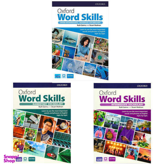 کتاب Oxford Word Skills Second Edition اثر Ruth Gairns And Stuart Redman انتشارات سپاهان سه جلدی