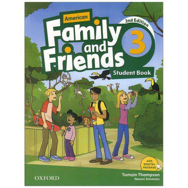 کتاب American Family and Friends 3 اثر Tenny Quintana نشر ابداع