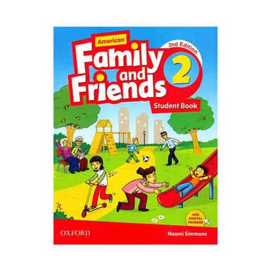 کتاب American Family and Friends 2 Second Edition اثر Naomi Simmons انتشارات oxford