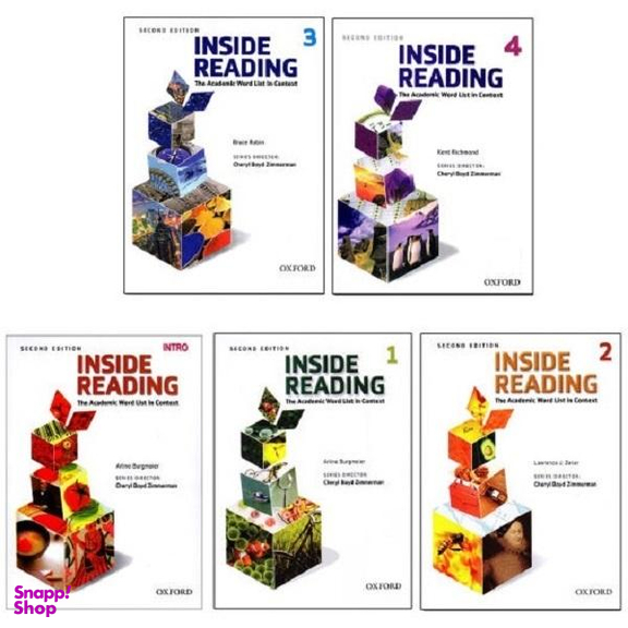 کتاب Inside Reading Second Edition اثر Arline Burgmeier انتشارات Oxford پنج جلدی