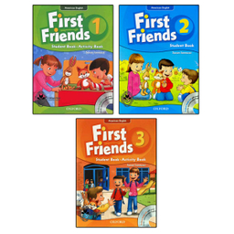 کتاب American English First Friends اثر Susan lannuzzi انتشارات اشتیاق نور سه جلدی