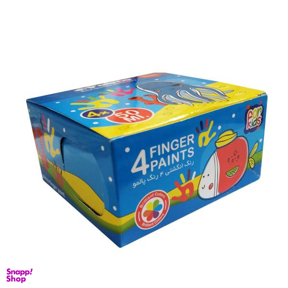 رنگ انگشتی 4 رنگ پالمو (Palmo) کد 30