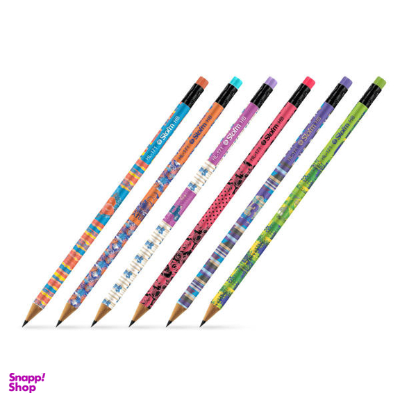 مداد مشکی استورم مدل Discover New Horizons کد HL-803 بسته 6 عددی