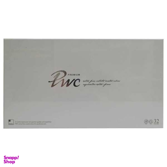 آبرنگ 32 رنگ شین هان مدل تیوپی کد pwc 32